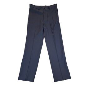 Ben Hogan Mens Dark Grey Golf Pants Flat Front Performance Fit 34x32 - New